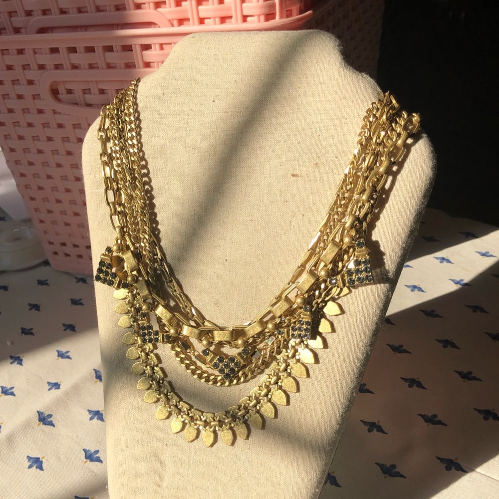 Stella & Dot Sutton GOLD Necklace